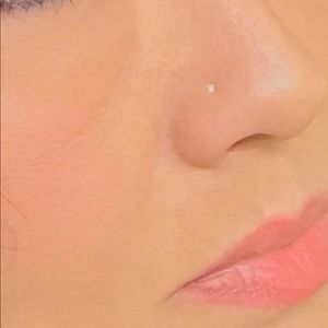 3X Teeny Tiny Sterling Silver Nose Stud